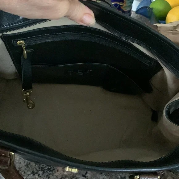 Vintage Brahmin Leather Crossbody/Satchel - Picture 9 of 13